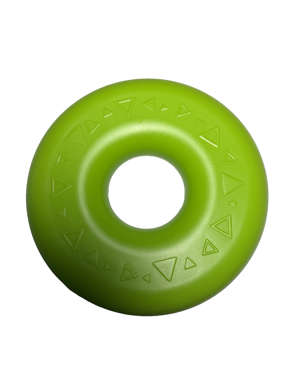 Fisher Price Giant Rock- A-Stack Green Ring Triangle Print Replacement Ring Toy